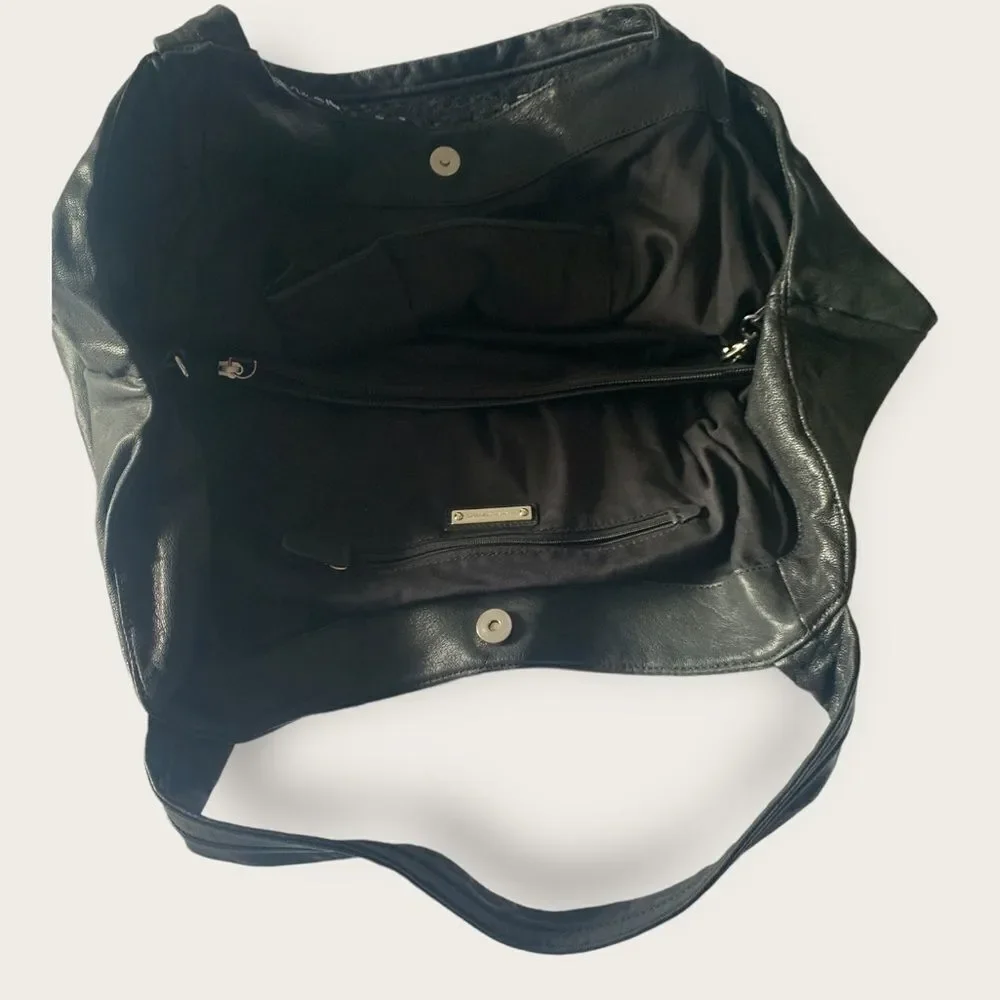 Stunning Roomy Genuine Leather Bag Purse‎ Banana Republic